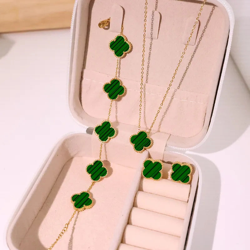 Four Leaf Clover Earrings