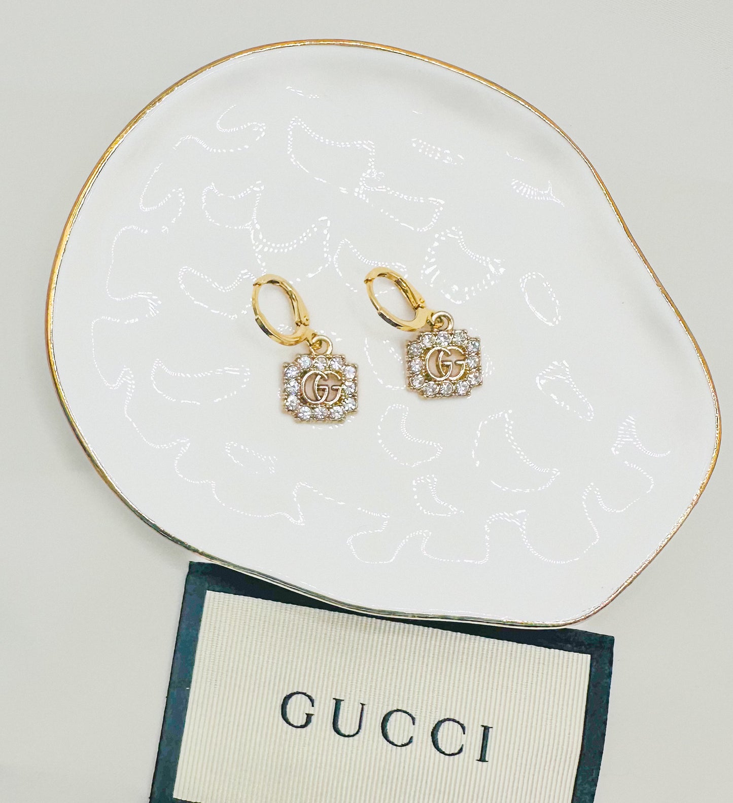 Gucci Rhinestone Earrings
